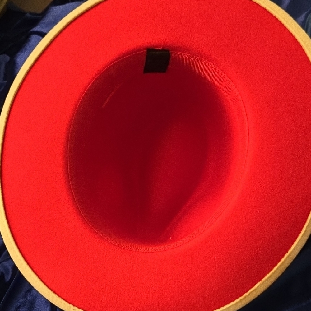 White Fedora Hat - image 4